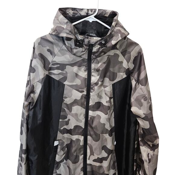 Men's/Women's Full Zip, Hooded, Camo, by One Point One, Size Large - Picture 1 of 10